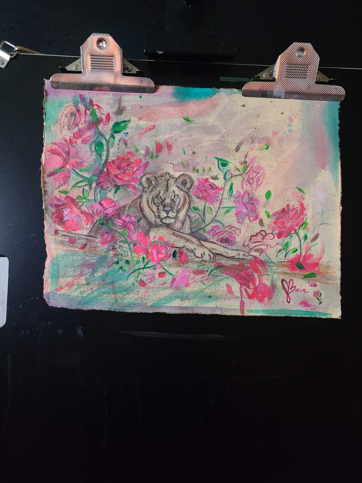 "Flourish" - Original Sketch
